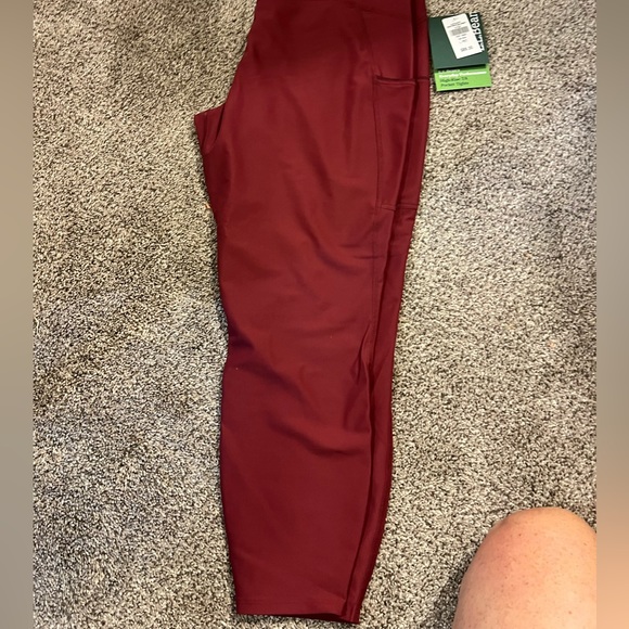 NWT LLBean 7/8 Leggings - Size L Petite - Picture 2 of 2